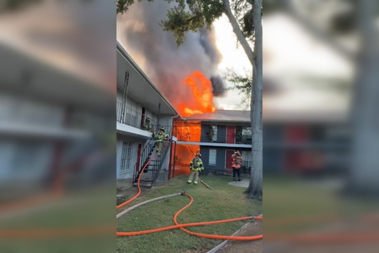 Massive Blaze Devastates Houston Apartment Complex, Leaves Hundreds Homeless in Spring Branch