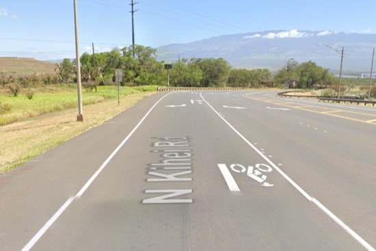 Maui Commuters Alerted of Overnight Lane Closure on North Kīhei Road for Safety Upgrades