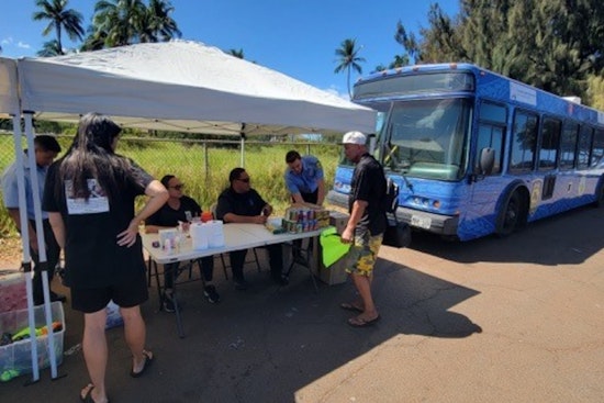 Maui Police Department's Mobile Unit Offers Essential Services to Houseless at Kalama Park