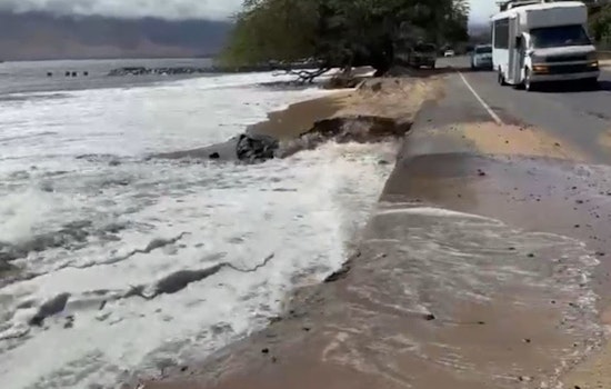 Maui's South Kihei Road Closure Due to Coastal Flooding Forces Detours and Caution