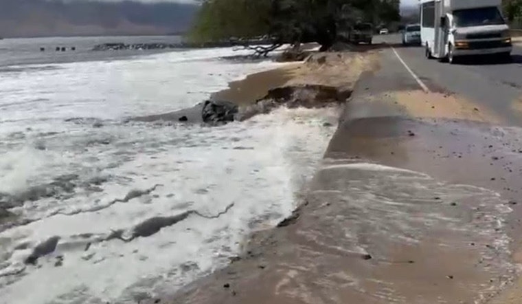 Maui's South Kihei Road Closure Due to Coastal Flooding Forces Detours and Caution
