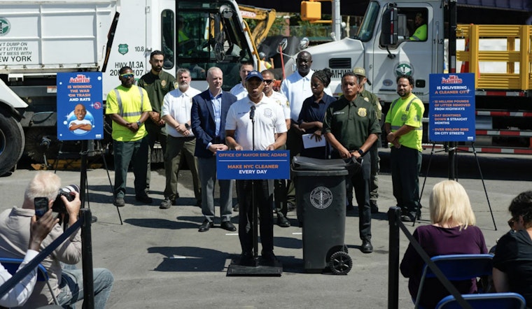 Mayor Eric Adams and DSNY Celebrate Removal of 15 Million Pounds of Litter as NYC Advances in 'Trash Revolution'