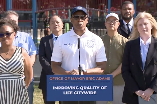 Mayor Eric Adams and NYPD Unveil Expansion of Quality of Life Division in Queens