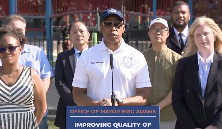Mayor Eric Adams and NYPD Unveil Expansion of Quality of Life Division in Queens