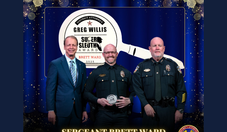 McKinney Detective Honored with 2025 Super Sleuth Award for Outstanding Murder Case Investigation
