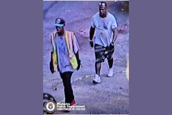 Memphis Police Seek Public's Help to Identify Suspects in Copper Theft at Gordon Elementary School
