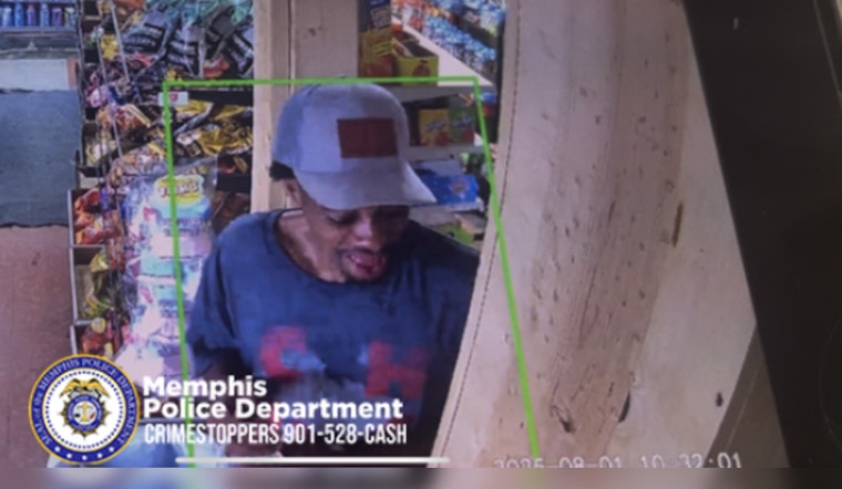 Memphis Police Seek Suspect in Daylight Assault and Robbery on Meadowlake Drive