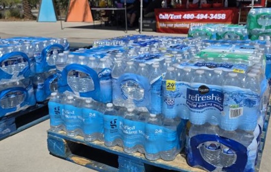 Mesa Community Rallies Together Donating Over 193,000 Water Bottles in Hydration Campaign