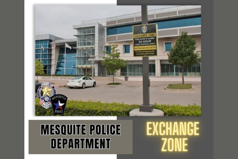 Mesquite Police Department Reinforces Community Safety with 24-Hour Monitored Safe Exchange Zone