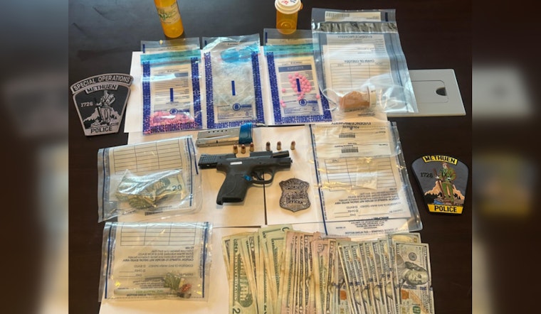 Methuen Police Arrest Three Derry Men Suspected of Fentanyl Trafficking, Illegal Firearm Seized