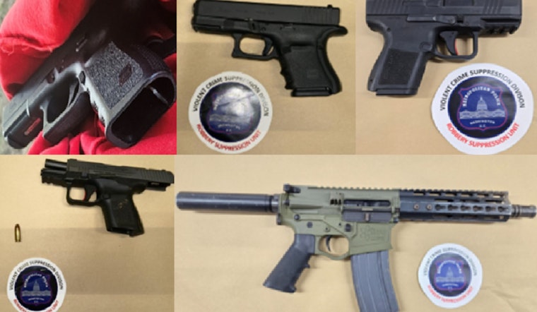 Metropolitan Police Seize 49 Firearms in Week-Long Operation in Washington D.C.
