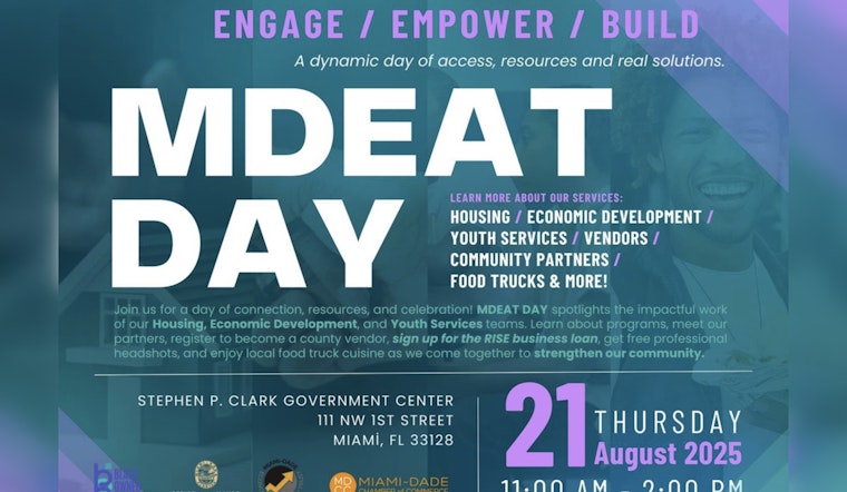 Miami Celebrates Black Entrepreneurship with MDEAT Day Event on August 21