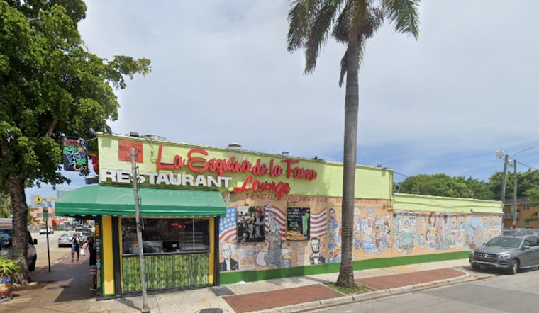 Miami Fire Rescue Battles Blaze at Little Havana's La Esquina de la Fama Restaurant, No Injuries Reported