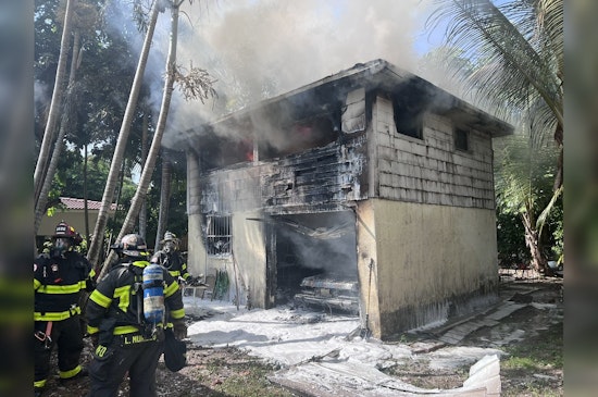 Miami Firefighters Quickly Extinguish Detached Garage Blaze, No Injuries Reported