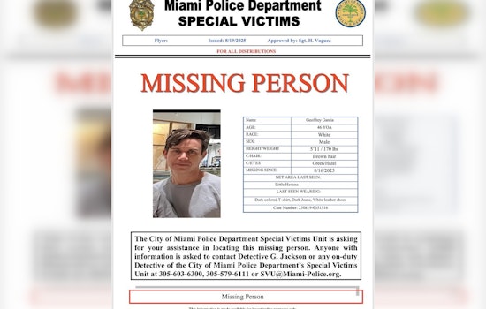 Miami Police and Community Mobilize in Search for Missing 46-Year-Old Man in Little Havana