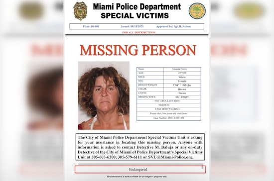 Miami Police Seek Public's Help in Finding Missing Vulnerable Woman from Model City