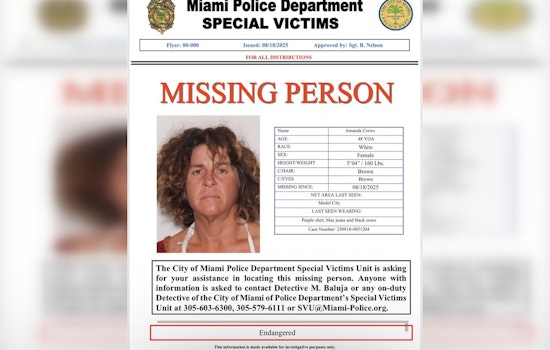 Miami Police Seek Public's Help in Finding Missing Vulnerable Woman from Model City