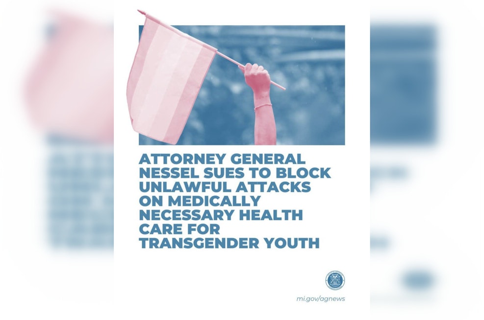 Michigan Attorney General Dana Nessel Sues Trump Administration Over Healthcare Restrictions for Transgender Youth