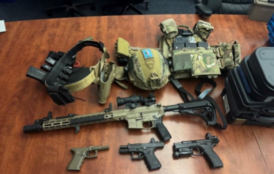 Millbrae Man Arrested for Illegal Firearm Discharge and Possession of Controlled Substances with Weapons