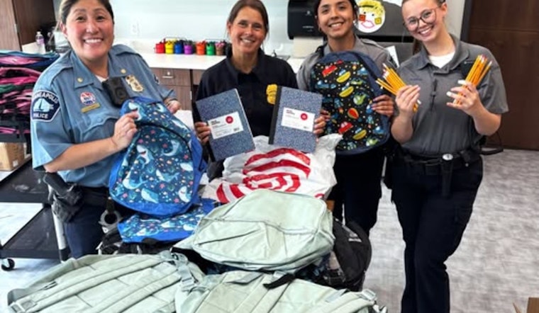 Minneapolis Police Department Celebrates Community at Annual Back to School Jamboree with Backpacks and More