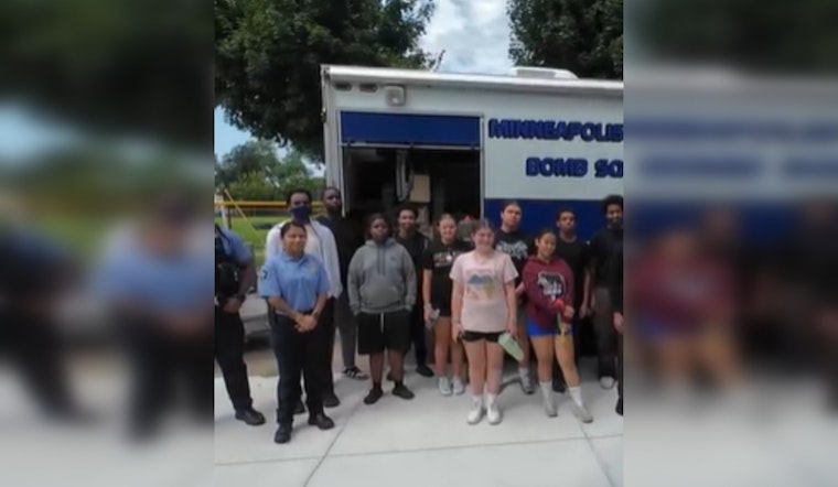 Minneapolis Police Department's Youth Academy Sparks Interest with Bomb Squad Demo, Four Attendees Apply to Police Program