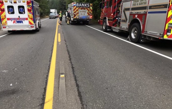 Minor Injuries and Delays Follow Multi-Vehicle Accident on Wilson River Highway Near Forest Grove