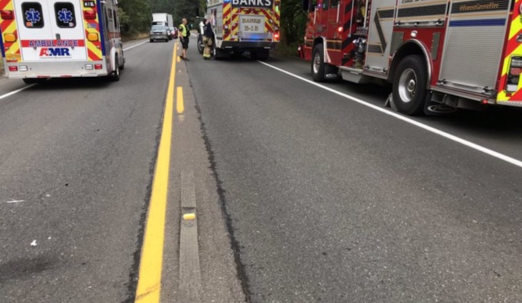 Minor Injuries and Delays Follow Multi-Vehicle Accident on Wilson River Highway Near Forest Grove