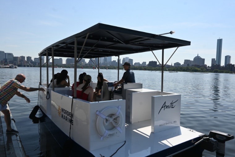MIT Alum Unveils "Anita" – A Prototype Solar Electric Boat, Pioneering Clean Energy on the Charles River