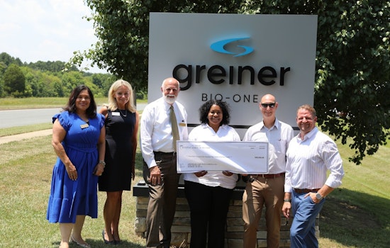 Monroe Awards Greiner Bio-One $58,650 Incentive, Commends Global Leader's Local Economic Impact