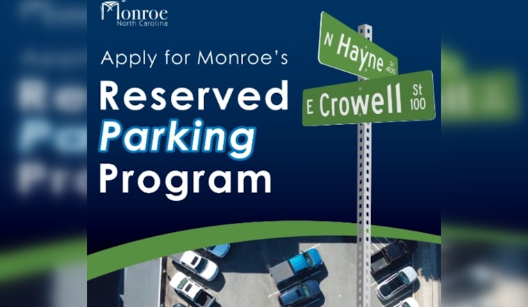 Monroe Introduces Reserved Parking Program for Downtown Workers with Applications Opening August 20