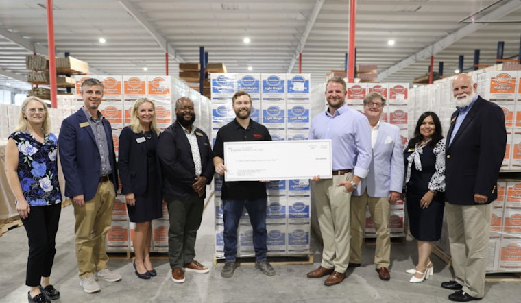Monroe Rewards Hamilton Drywall Products with $23,000 Incentive for Economic Growth Contributions