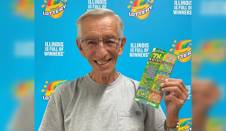 Montgomery Grandfather Wins $200K with Illinois Lottery's 7X Bingo Multiplier Scratch-Off