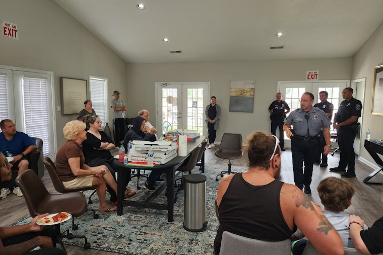 Mooresville Police Host Safety Class at Brentwood Apartments to Educate and Engage with Residents