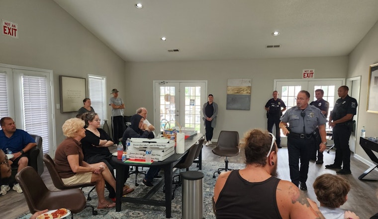 Mooresville Police Host Safety Class at Brentwood Apartments to Educate and Engage with Residents
