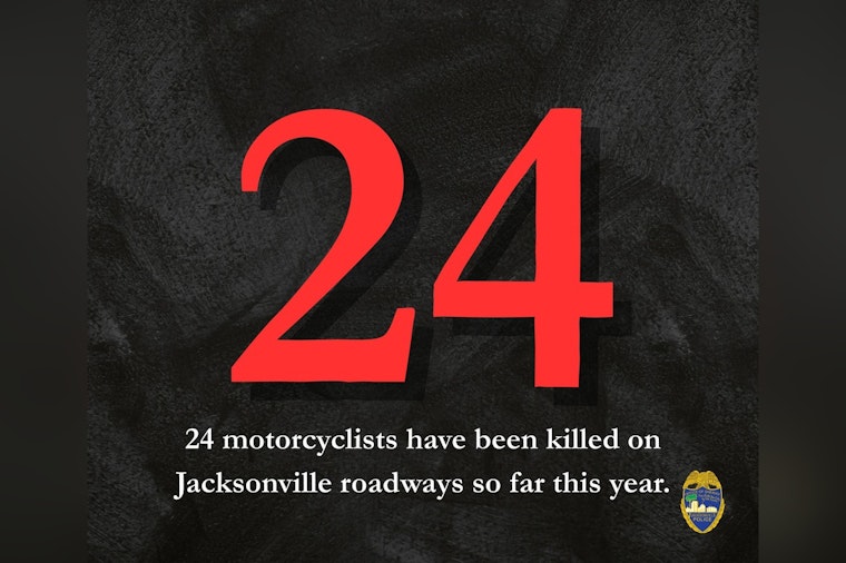 Motorcycle Fatalities Surge in Jacksonville, Prompting Urgent Safety Campaign and Free Classes by Sheriff's Office