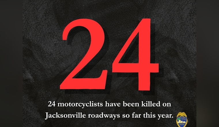 Motorcycle Fatalities Surge in Jacksonville, Prompting Urgent Safety Campaign and Free Classes by Sheriff's Office