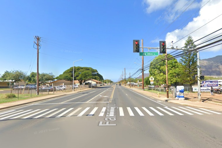 Motorcyclist in Critical Condition After Striking Curb in Waianae as Traffic Delays Continue on Farrington Highway