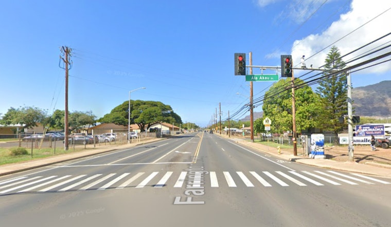 Motorcyclist in Critical Condition After Striking Curb in Waianae as Traffic Delays Continue on Farrington Highway