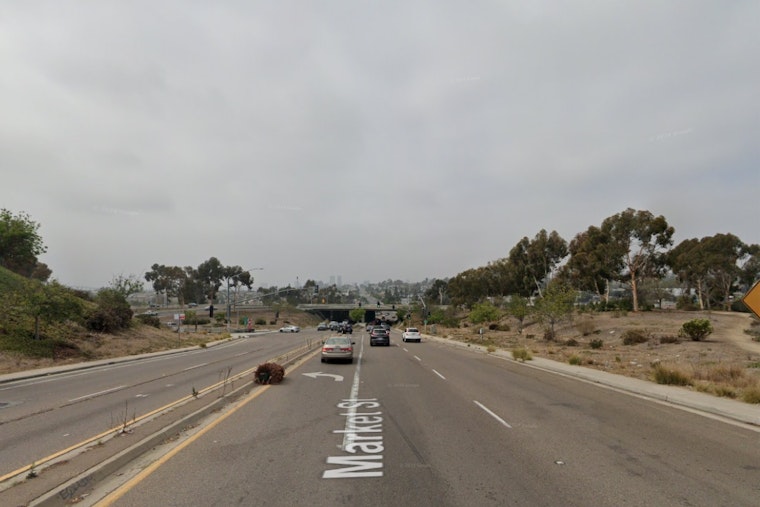 Motorcyclist Severely Injured in Hit and Run on Market St., San Diego, Suspect Arrested
