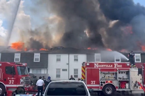 Multiple Families Displaced as Devastating Fire Engulfs Bellevue's Slate Apartment Complex