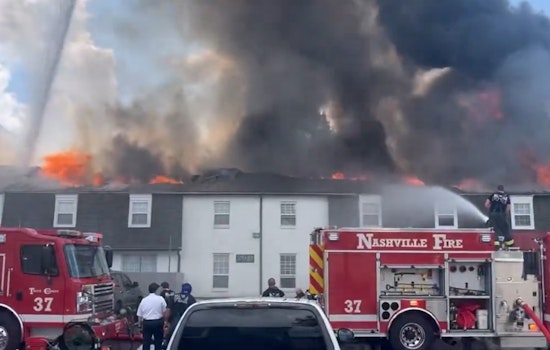 Multiple Families Displaced as Devastating Fire Engulfs Bellevue's Slate Apartment Complex