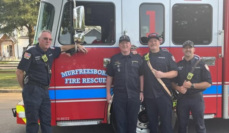 Murfreesboro Fire Rescue Heroes Engage Community on National Night Out, Depart to Answer Call of Duty