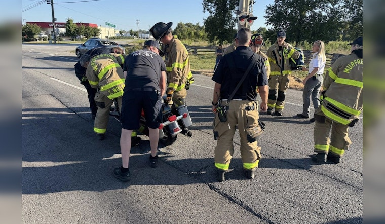 Murfreesboro Morning Commute Hampered by Motorcycle-Car Collision on NW Broad Street