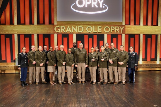 Nashville's Grand Ole Opry House Hosts Commissioning of 21 New Officers into Tennessee Army National Guard
