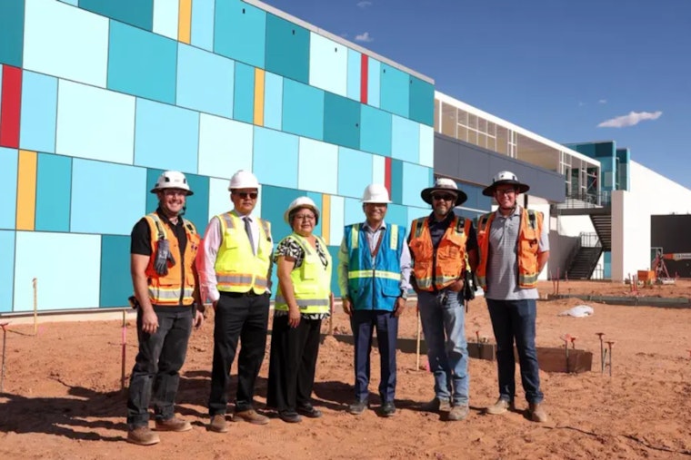 Navajo Nation Celebrates Construction Milestone for Echo Cliffs Health Center with President Nygren's Site Visit