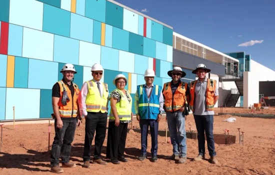 Navajo Nation Celebrates Construction Milestone for Echo Cliffs Health Center with President Nygren's Site Visit