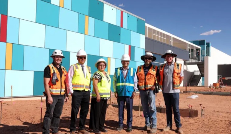 Navajo Nation Celebrates Construction Milestone for Echo Cliffs Health Center with President Nygren's Site Visit
