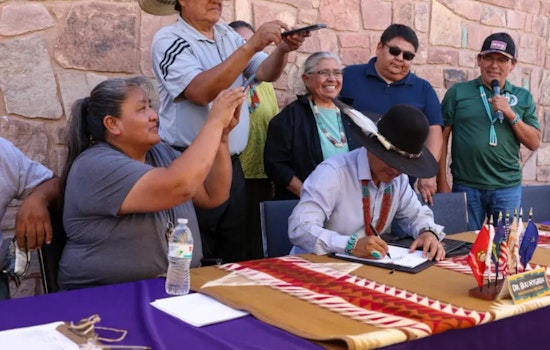 Navajo Nation President Buu Nygren Renews Key Lease with Red Mesa Trading, Bolstering Economic Growth in Bodaway Gap