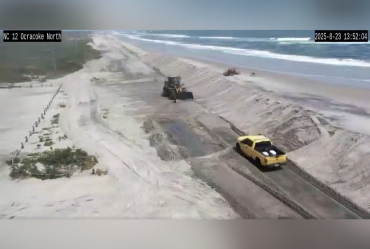 NC12 Reopens on Pea and Hatteras Islands as NCDOT Urges Caution While Ocracoke Road Repairs Continue Amid Coastal Challenges