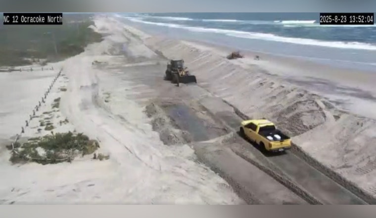NC12 Reopens on Pea and Hatteras Islands as NCDOT Urges Caution While Ocracoke Road Repairs Continue Amid Coastal Challenges